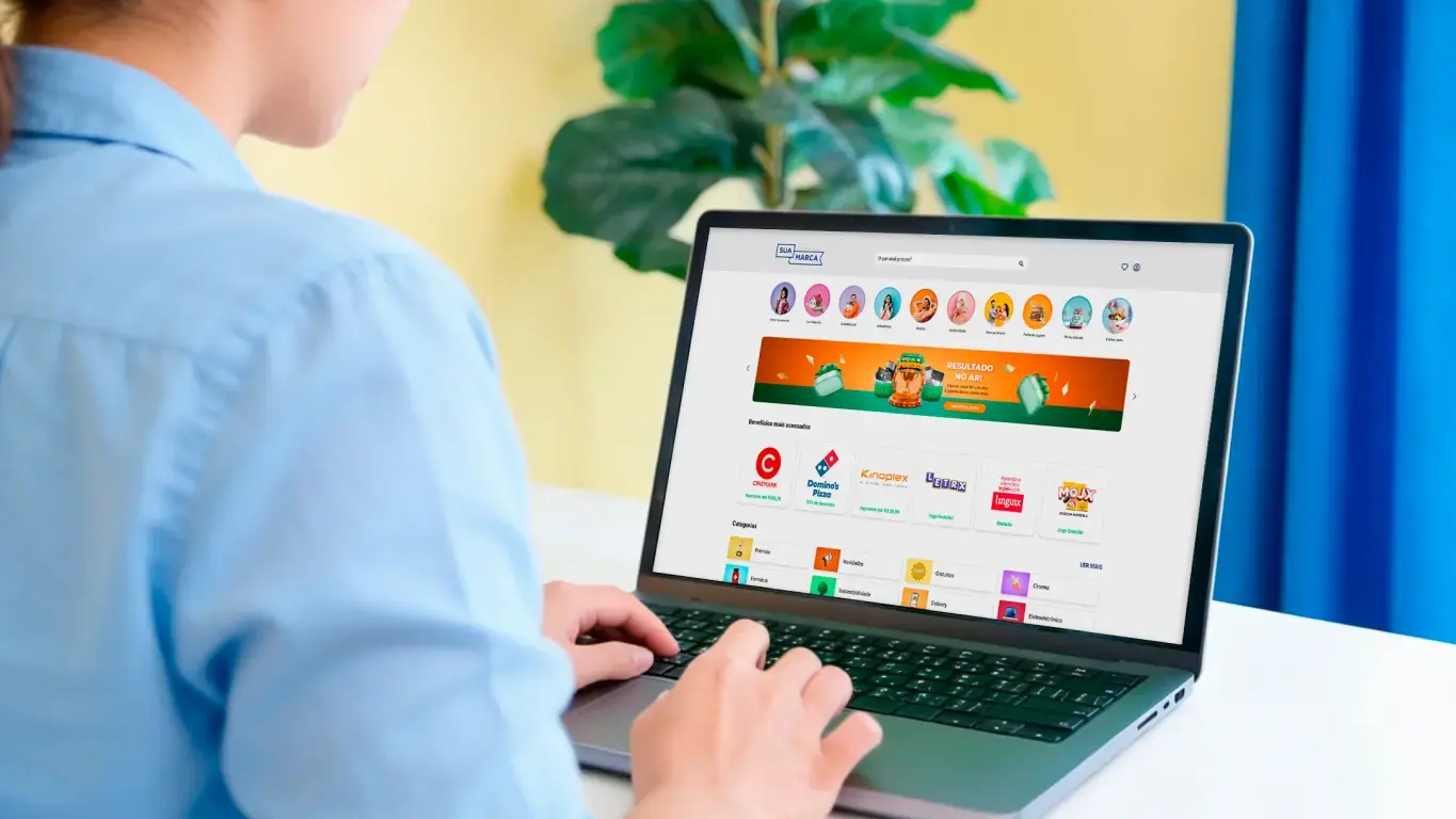 Imagem de um clube de benefícios