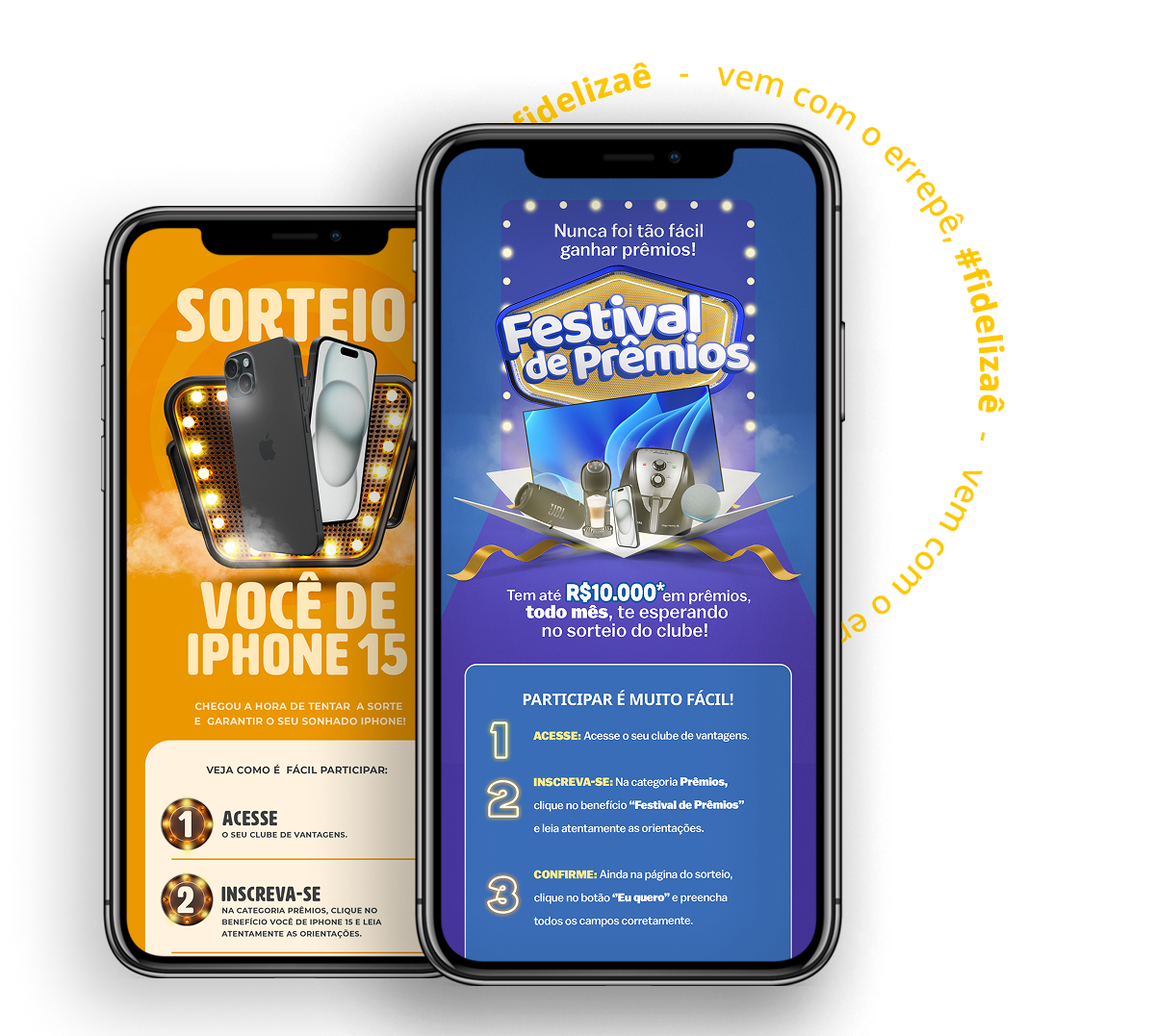 Mockup sorteios